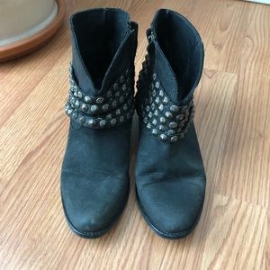 Steve Madden studded booties